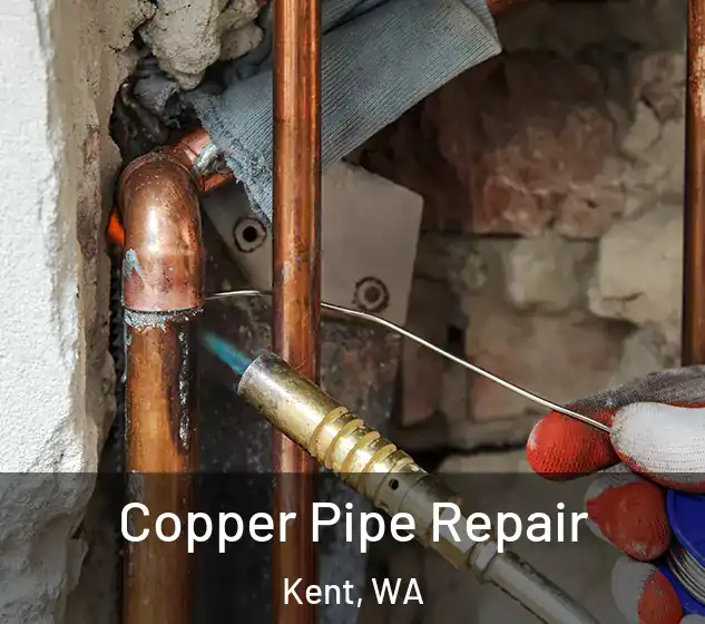  Copper Pipe Repair Kent, WA