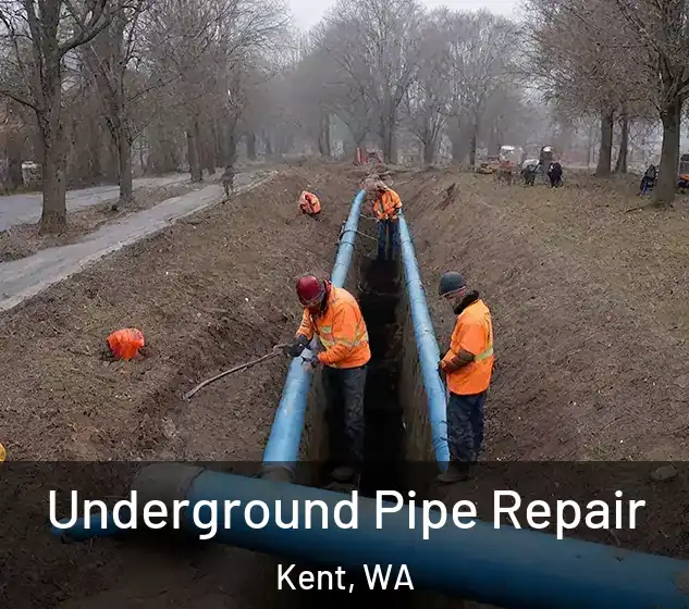  Underground Pipe Repair Kent, WA